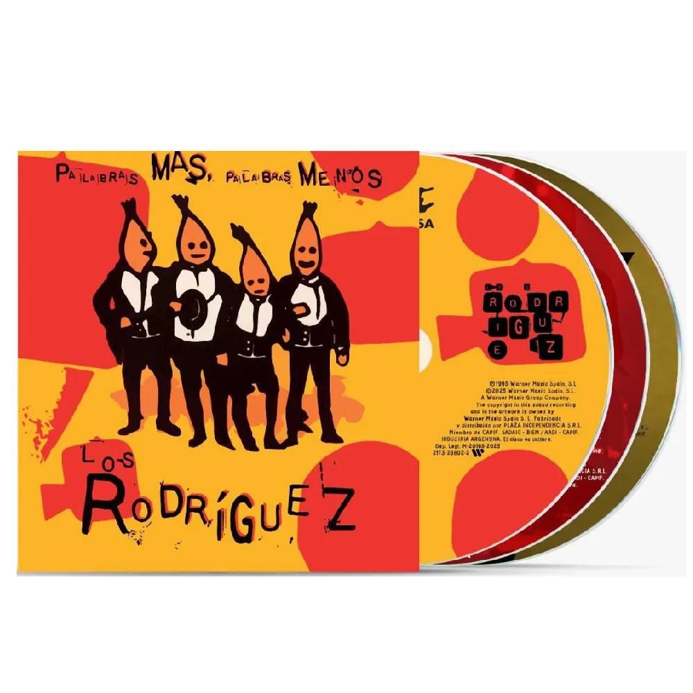 CD LOS RODRIGUEZ/ PALABRAS MAS, PALABRAS MENOS (DIGIPACK) 3CD - 1