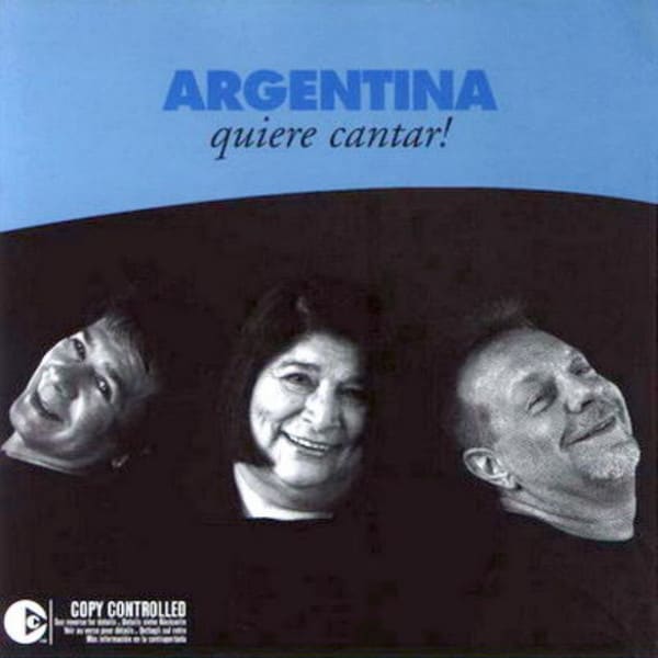 CD LEON GIECO - HEREDIA - SOSA / ARGENTINA QUIERE CANTAR 1CD - 1