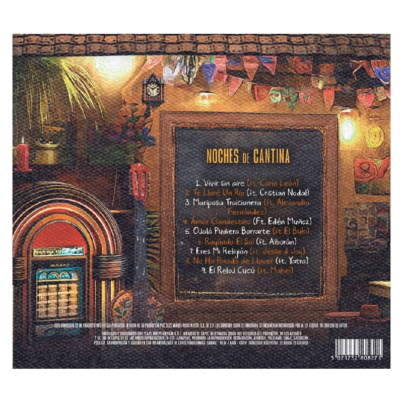 CD MANA/ NOCHES DE CANTINA (DIGIPACK) 1CD - 1
