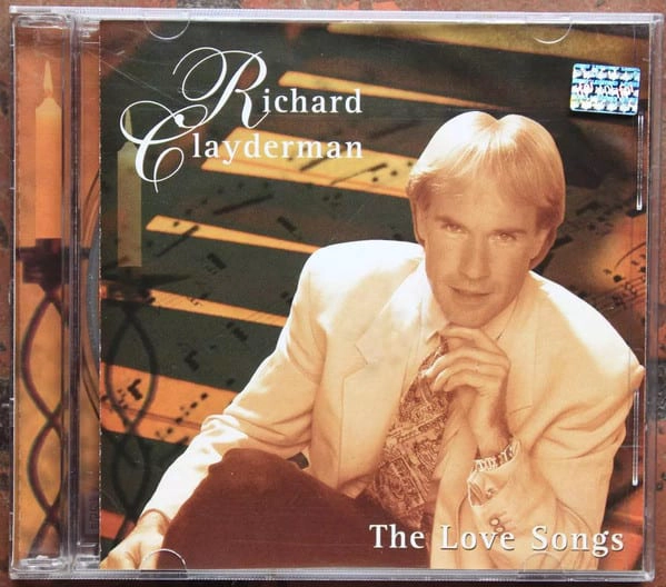CD RICHARD CLAYDERMAN/ THE LOVE SONGS 1CD - 1