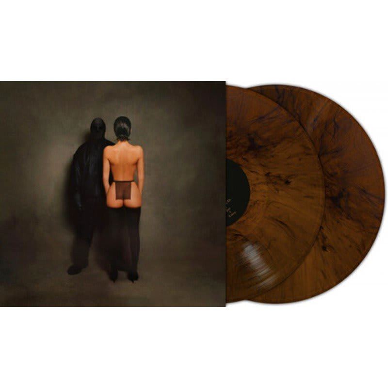 VINILO YE, TY DOLLA SIGN (WEST KANYE)/ VULTURES 1 (BROWN MARBLE VINYL) 2LP - 1