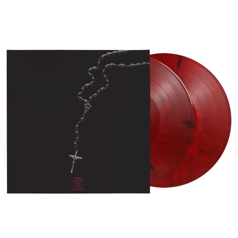 VINILO MY CHEMICAL ROMANCE/ THREE CHEERS FOR SWEET REVENGE - DELUXE EDITION (RED MARBLE VINYL) 2LP - 2