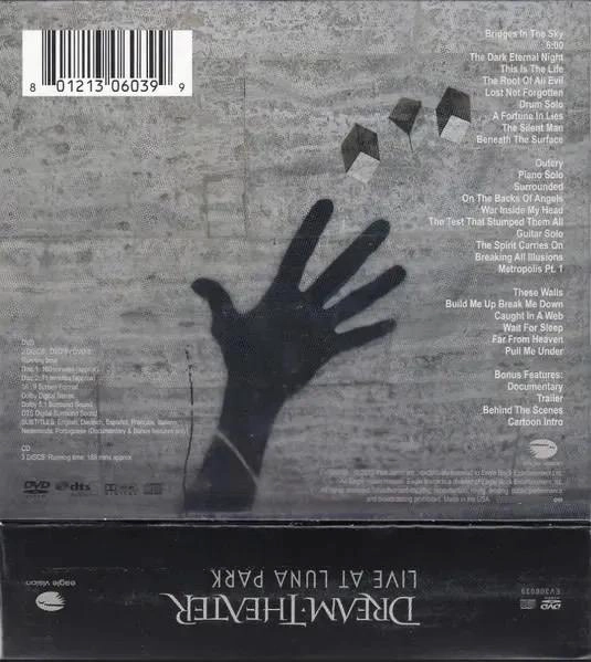 CD DREAM THEATER/ LIVE AT LUNA PARK (3CD+2DVD) - 2