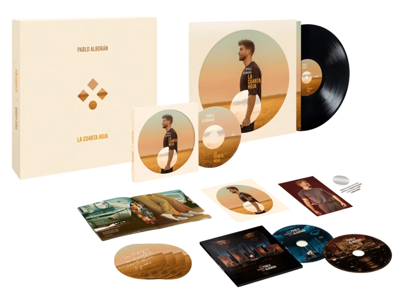 VINILO PABLO ALBORAN/ LA CUARTA HOJA 4(1LP+3CD) - 1