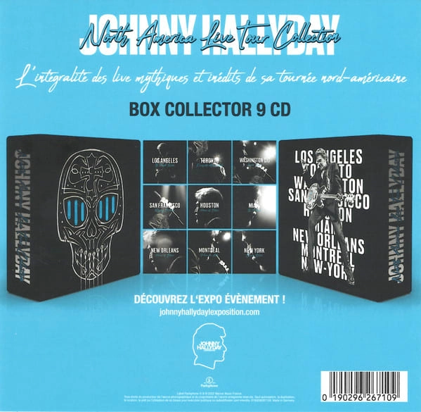 CD JOHNNY HALLYDAY/ LIVE BOX SET 10CD - 1