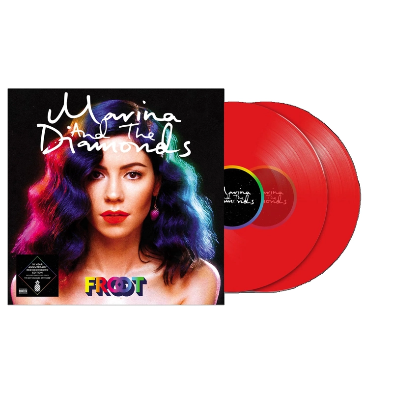 VINILO MARINA AND THE DIAMONDS/ FROOT (RED VINYL) 1LP - 1