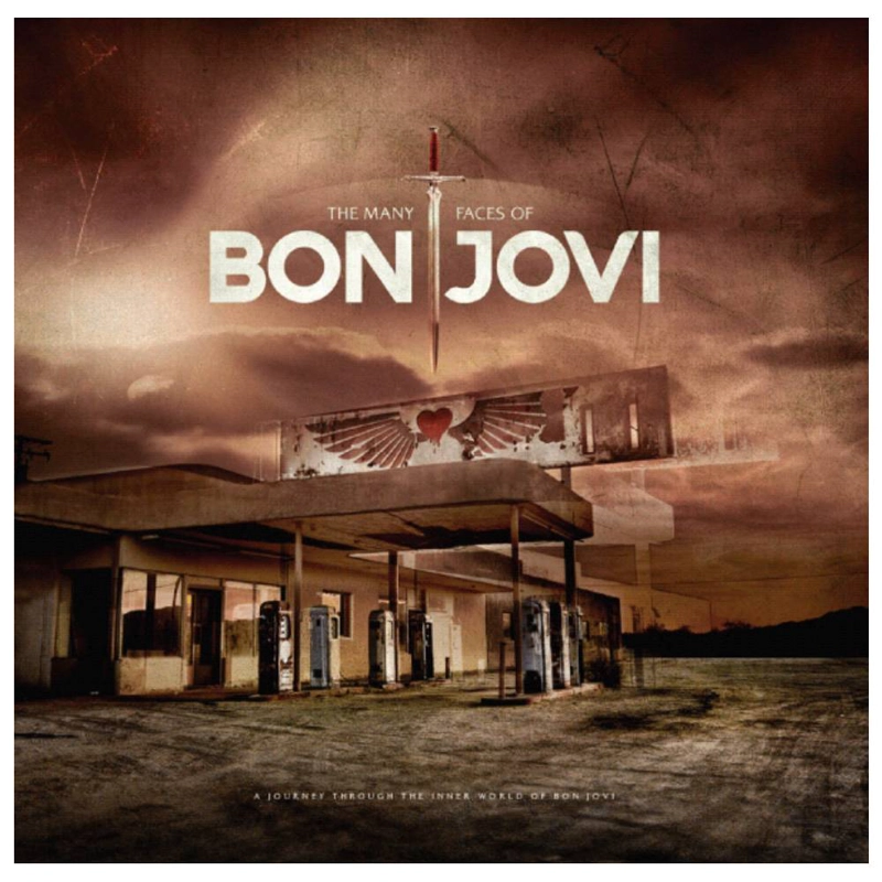 VINILO VARIOS ARTISTAS/ THE MANY FACES OF BON JOVI (BROWN MARBLE VINYL) 2LP - 1
