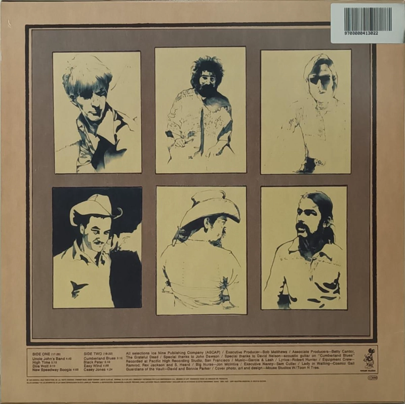 VINILO GRATEFUL DEAD/ WORKINGMAN'S DEAD (+ MAGAZINE) 1LP - 2