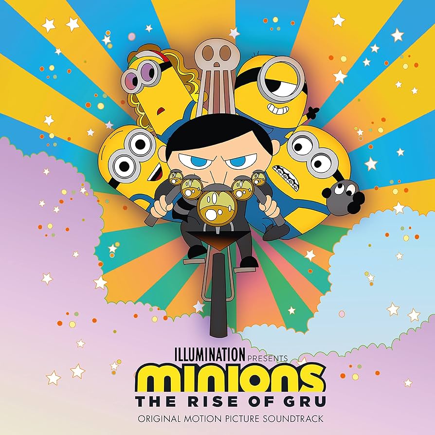 VINILO VARIOS ARTISTAS/ MINIONS: THE RISE OF GRU - ORIGINAL MOTION PICTURE (BLUE VINYL) 2LP - 1