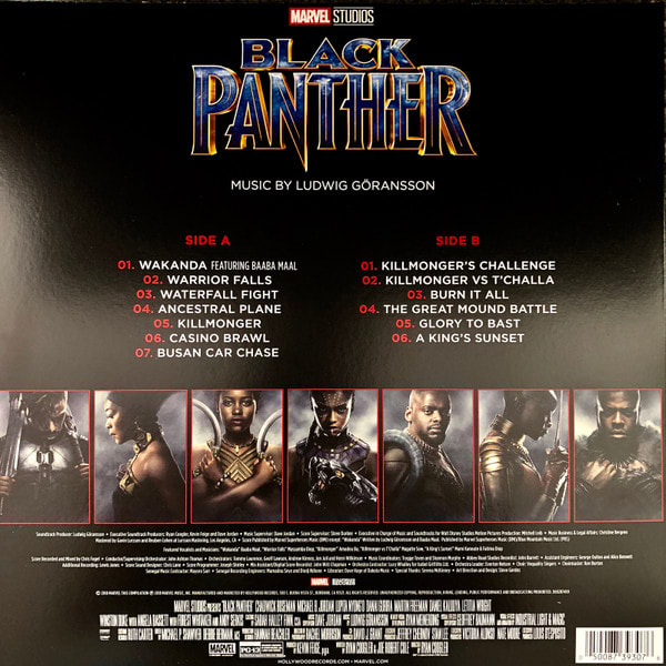 VINILO VARIOS ARTISTAS/ BLACK PANTHER - ORIGINAL SOUNDTRACK 1LP - 1