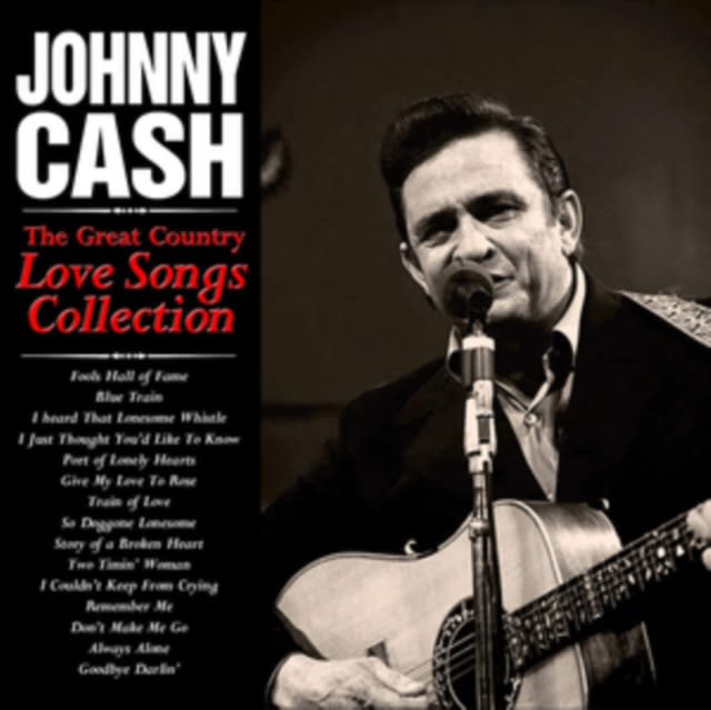 CD JOHNNY CASH/ THE GREAT COUNTRY LOVE SONGS COLLECTION 1CD - 1