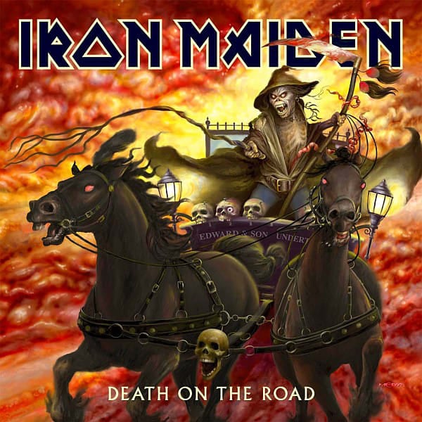CD IRON MAIDEN/ DEATH ON THE ROAD 2CD - 1