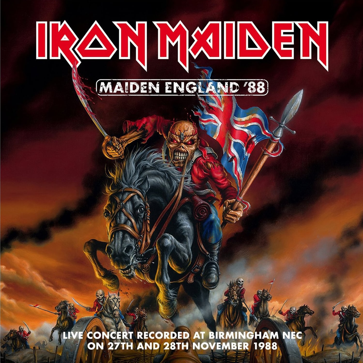 CD IRON MAIDEN/ MAIDEN ENGLAND 88 2CD - 1