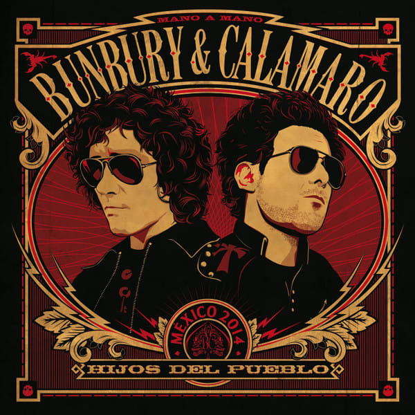 VINILO BUNBURY & CALAMARO/ HIJOS DEL PUEBLO 1LP - 1