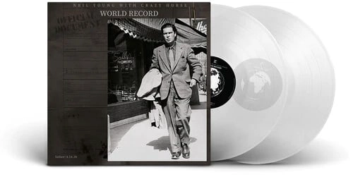 VINILO NEIL YOUNG WITH CRAZY HORSE/ WORLD RECORD, LIMITED EDITION CLEAR 2LP - 1