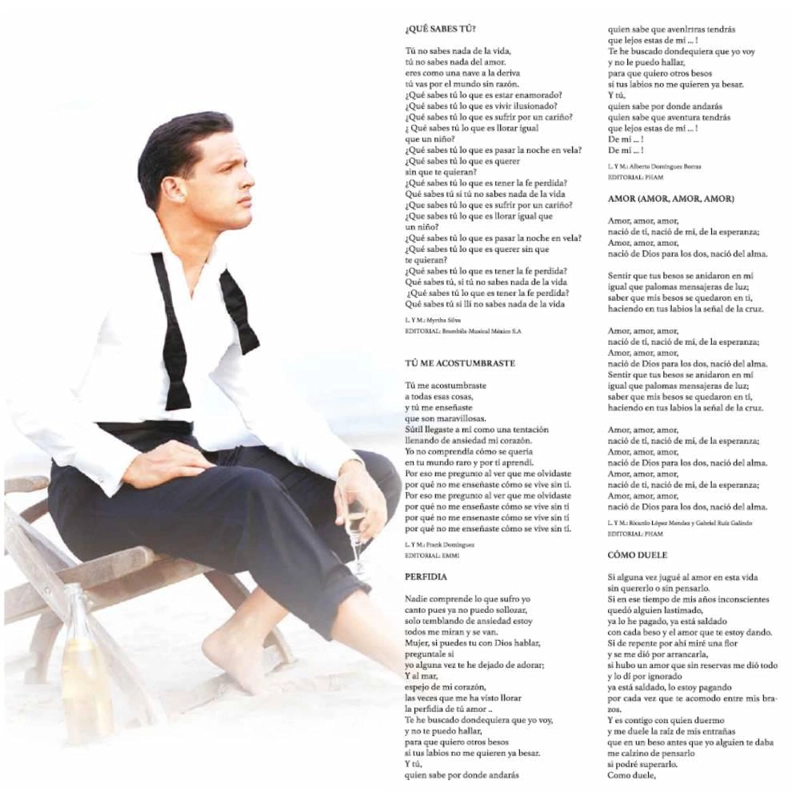 VINILO LUIS MIGUEL/ MIS ROMANCES 1LP - 5