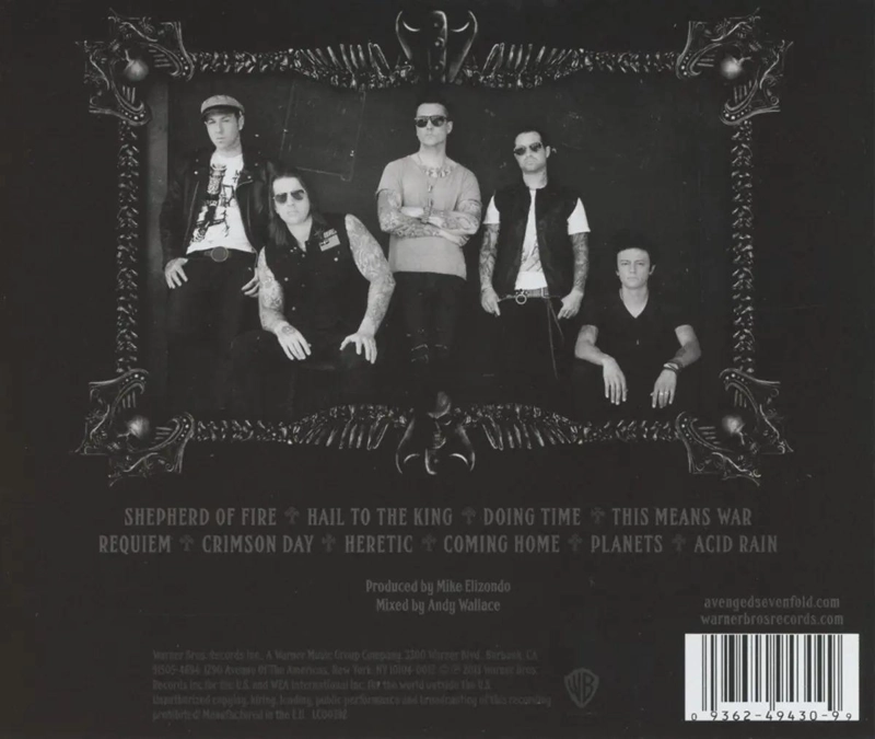 CD AVENGED SEVENFOLD/ HAIL TO THE KING 1CD - 7
