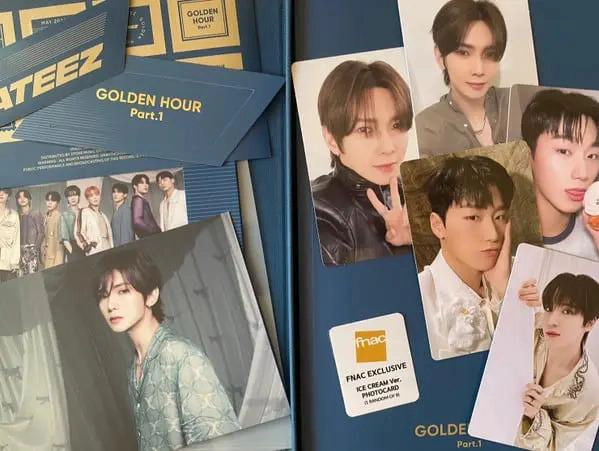 CD ATEEZ/ GOLDEN HOUR PART.1 (10TH MINI ALBUM) 1CD - 4