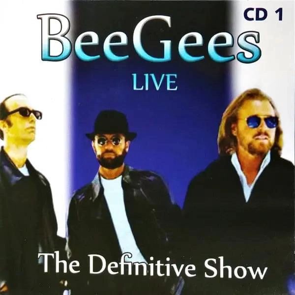 CD BEE GEES/ LIVE - THE DEFINITIVE SHOW 1CD - 1