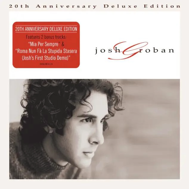 CD JOSH GROBAN/ JOSH GROBAN 20TH ANNIVERSARY DELUXE EDITION 1CD - 1