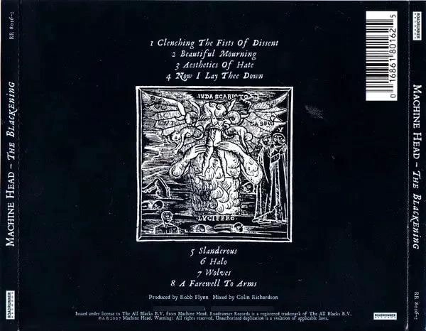 CD MACHINE HEAD/ THE BLACKENING 1CD - 2