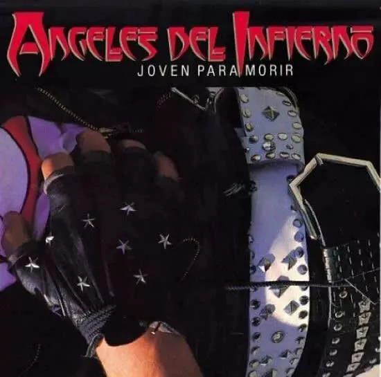 VINILO ANGELES DEL INFIERN0/ JOVEN PARA M0RIR 1LP - 1
