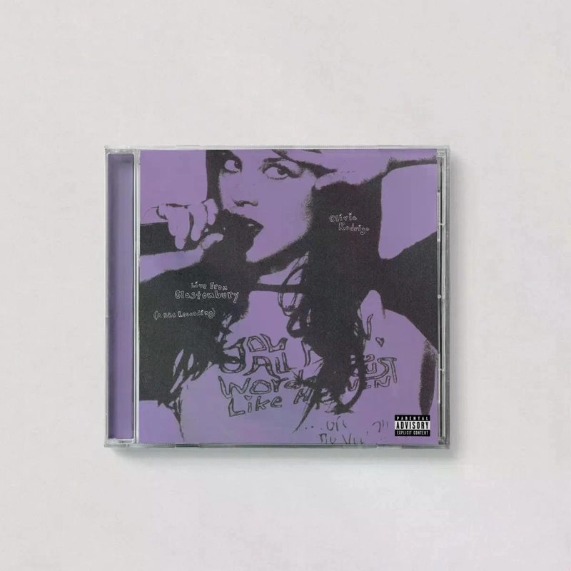 CD OLIVIA RODRIGO/ LIVE FROM GLASTONBURY 2CD - 2