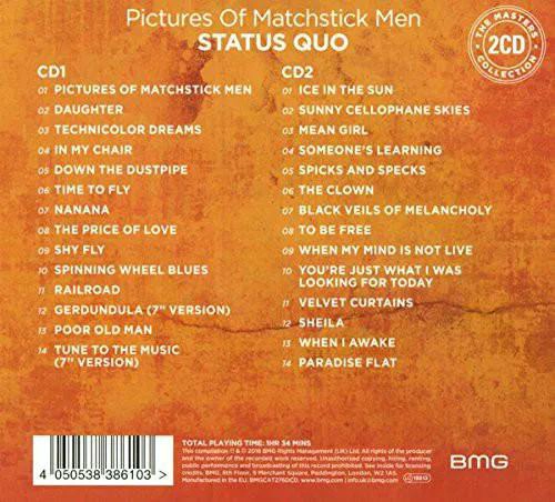 CD STATUS QUO/ PICTURES OF MATCHSTICK MEN 2CD - 2