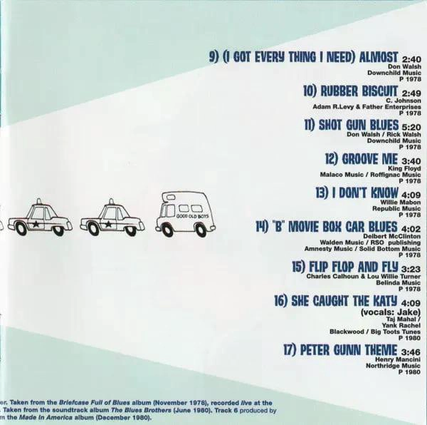 CD THE BLUES BROTHERS/ THE BLUES BROTHERS COMPLETE 2CD - 3