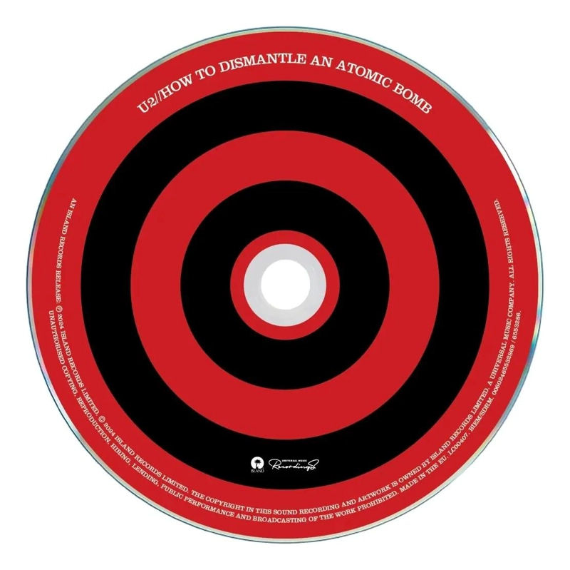 CD U2/ HOW TO DISMANTLE AN ATOMIC BOMB 1CD - 4