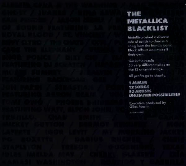 CD VARIOS ARTISTAS/ THE METALLICA BLACKLIST 4CD - 2