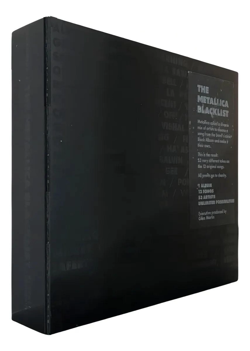 CD VARIOS ARTISTAS/ THE METALLICA BLACKLIST 4CD - 5