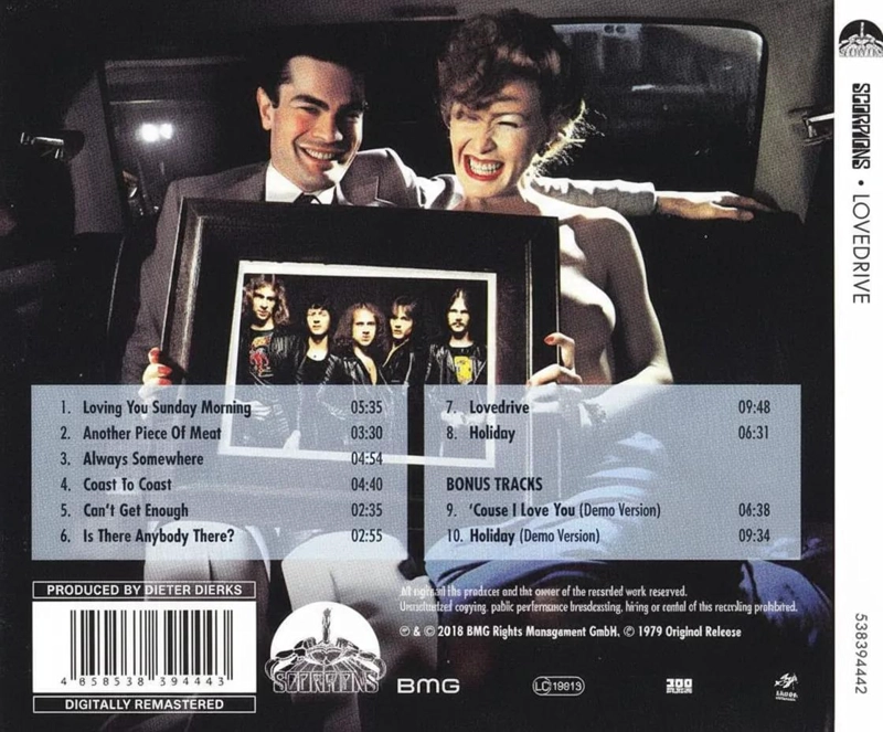 CD SCORPIONS/ LOVEDRIVE 1CD - 2