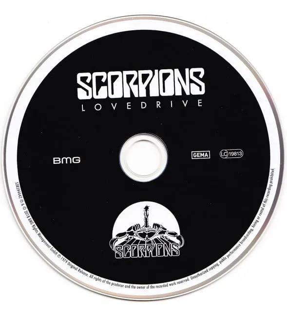 CD SCORPIONS/ LOVEDRIVE 1CD - 3