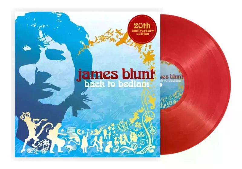 VINILO JAMES BLUNT/ BACK TO BEDLAM 20TH ANNIVERSARY (RED VINYL) 1LP - 2
