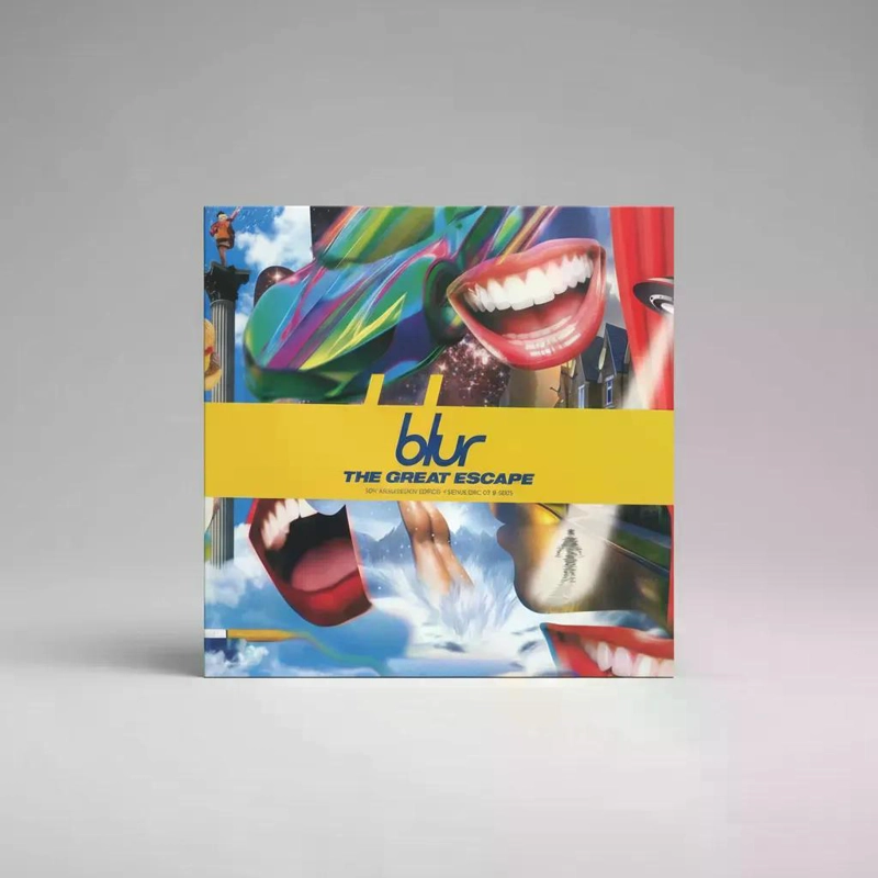 VINILO BLUR/ THE GREAT ESCAPE (YELLOW TRANSPARENT & BLUE TRANSPARENT) 2LP - 4