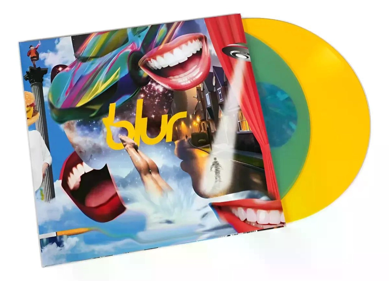 VINILO BLUR/ THE GREAT ESCAPE (YELLOW TRANSPARENT & BLUE TRANSPARENT) 2LP - 5