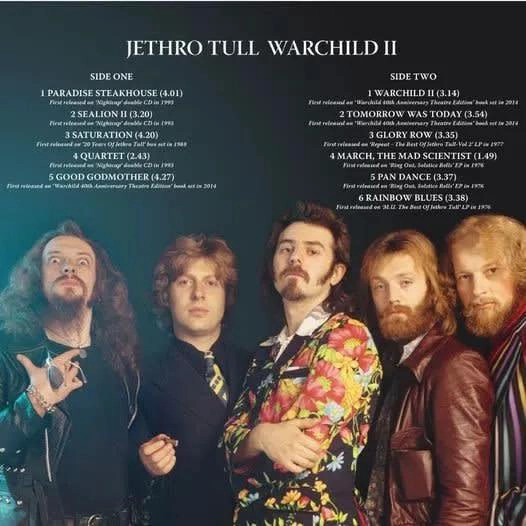VINILO JETHRO TULL/ WARCHILD II 1LP - 2
