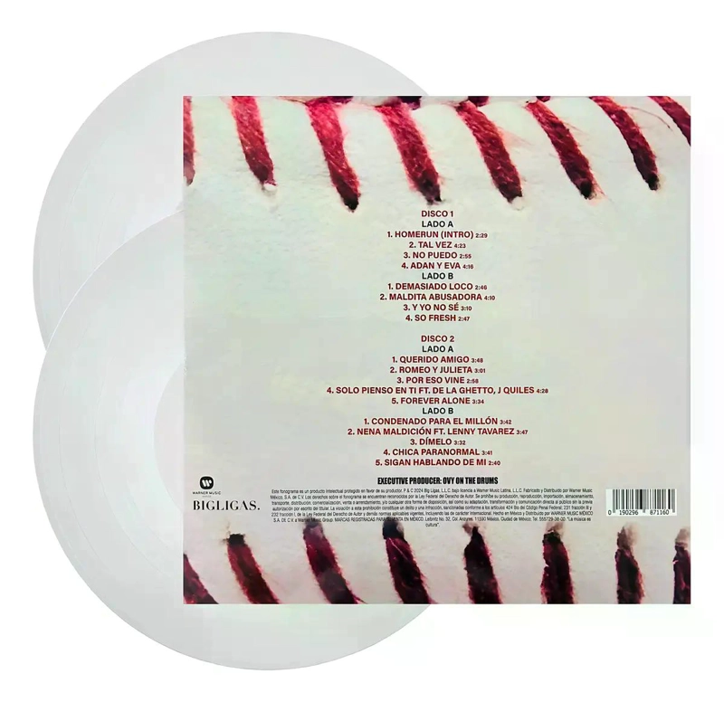 VINILO PAULO LONDRA/ HOMERUN (WHITE VINYL) 2LP - 4