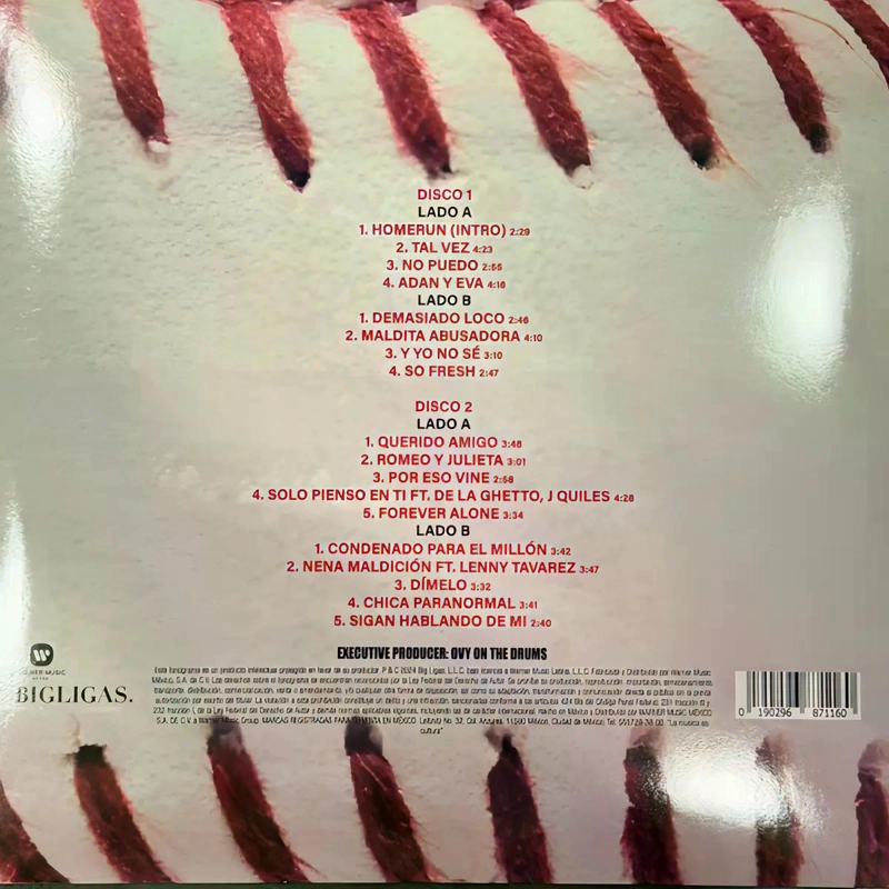 VINILO PAULO LONDRA/ HOMERUN (WHITE VINYL) 2LP - 5
