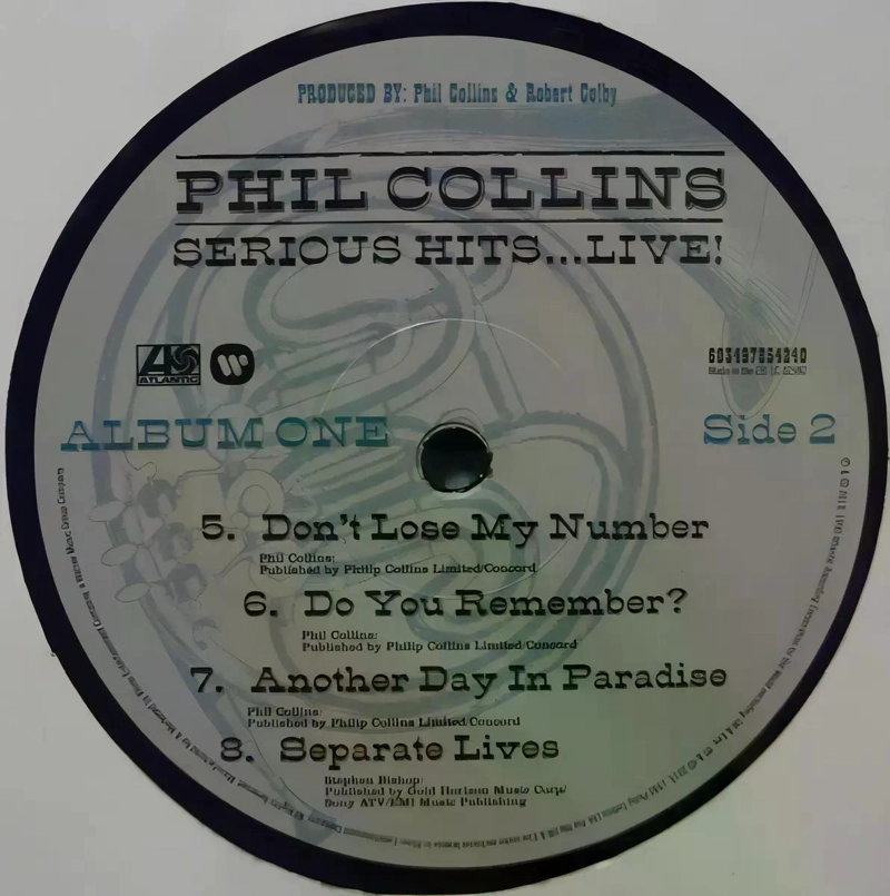 VINILO PHIL COLLINS/ SERIOUS HITS...LIVE! 2LP - 4