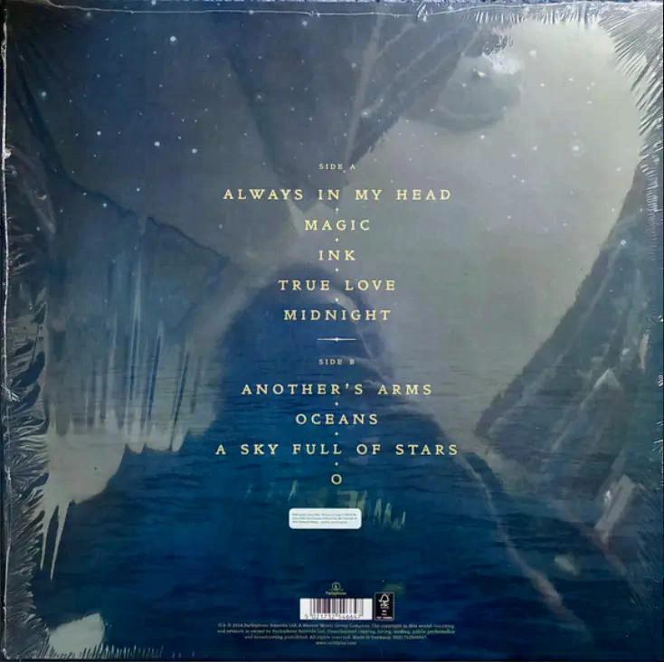 VINILO COLDPLAY/ GHOST STORIES (CLEAR VINYL) 1LP - 2