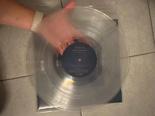 VINILO COLDPLAY/ GHOST STORIES (CLEAR VINYL) 1LP - 4