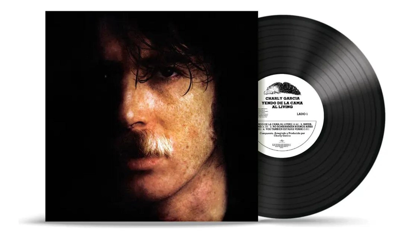 VINILO CHARLY GARCIA/ YENDO DE LA CAMA AL LIVING 1LP - 2