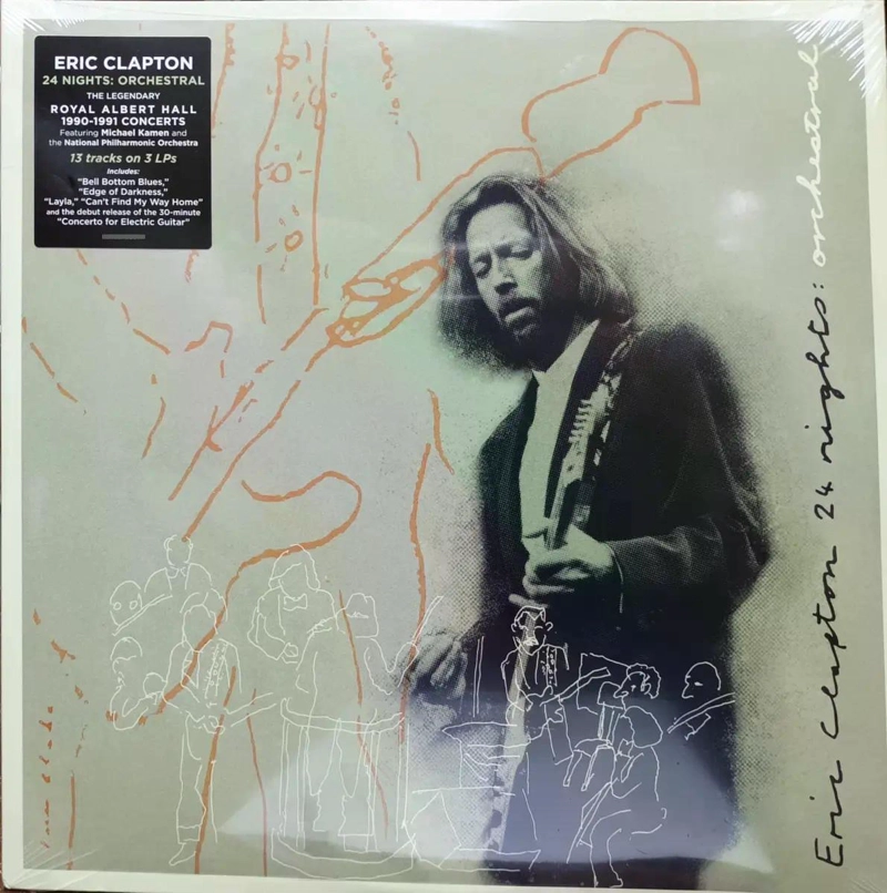 VINILO ERIC CLAPTON/ 24 NIGHTS ORCHESTRAL 3LP - 1