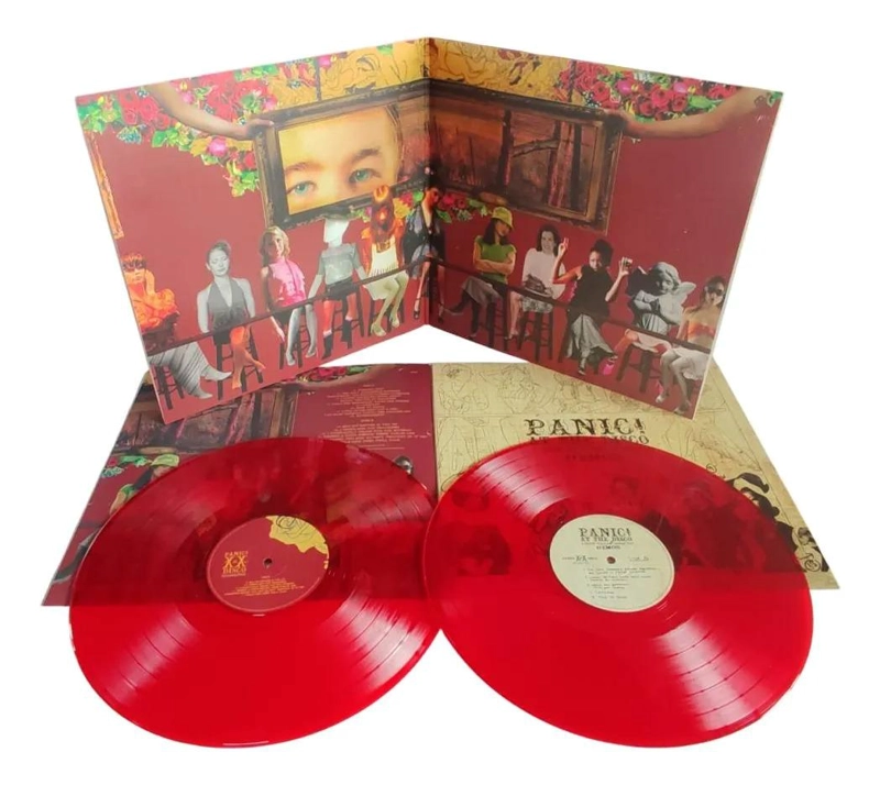 VINILO PANIC! AT THE DISCO/ A FEVER YOU CAN'T SWEAT OUT - 20TH ANNIVERSARY (RED APPLE VINYL) 2LP - 2