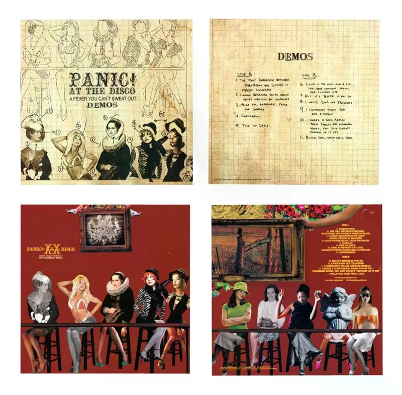 VINILO PANIC! AT THE DISCO/ A FEVER YOU CAN'T SWEAT OUT - 20TH ANNIVERSARY (RED APPLE VINYL) 2LP - 3