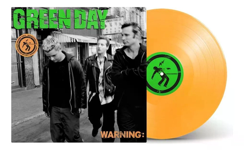 VINILO GREEN DAY/ WARNING: (NEON ORANGE VINYL) 1LP - 2