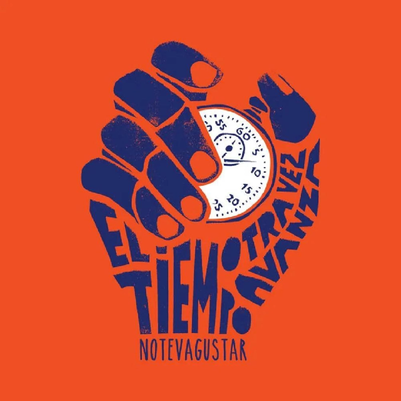 VINILO NO TE VA GUSTAR/ EL TIEMPO OTRA VEZ AVANZA (BLUE VINYL) 1LP - 1