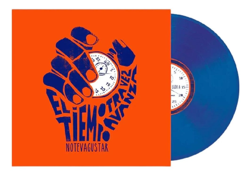 VINILO NO TE VA GUSTAR/ EL TIEMPO OTRA VEZ AVANZA (BLUE VINYL) 1LP - 2